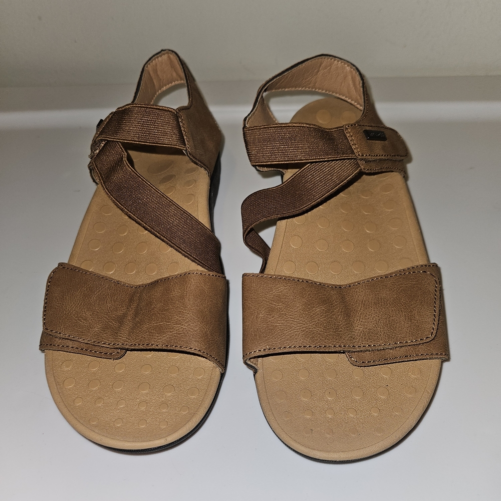 Mysoft Women's Brown Sandals Size 8